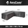 Aerocover Loungesethoes - L-vorm - L 255 X L 255 X B 100 X H 70 Cm -Tuinmeubel Verkoop 1200x1200 957