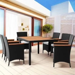 Deuba Polyrattan Tuinset Verona - 6 Stoelen + 1 Tafel Zwart 15 Deuba Polyrattan Tuinset Verona - 6 Stoelen + 1 Tafel Zwart -Tuinmeubel Verkoop 1200x1200 976