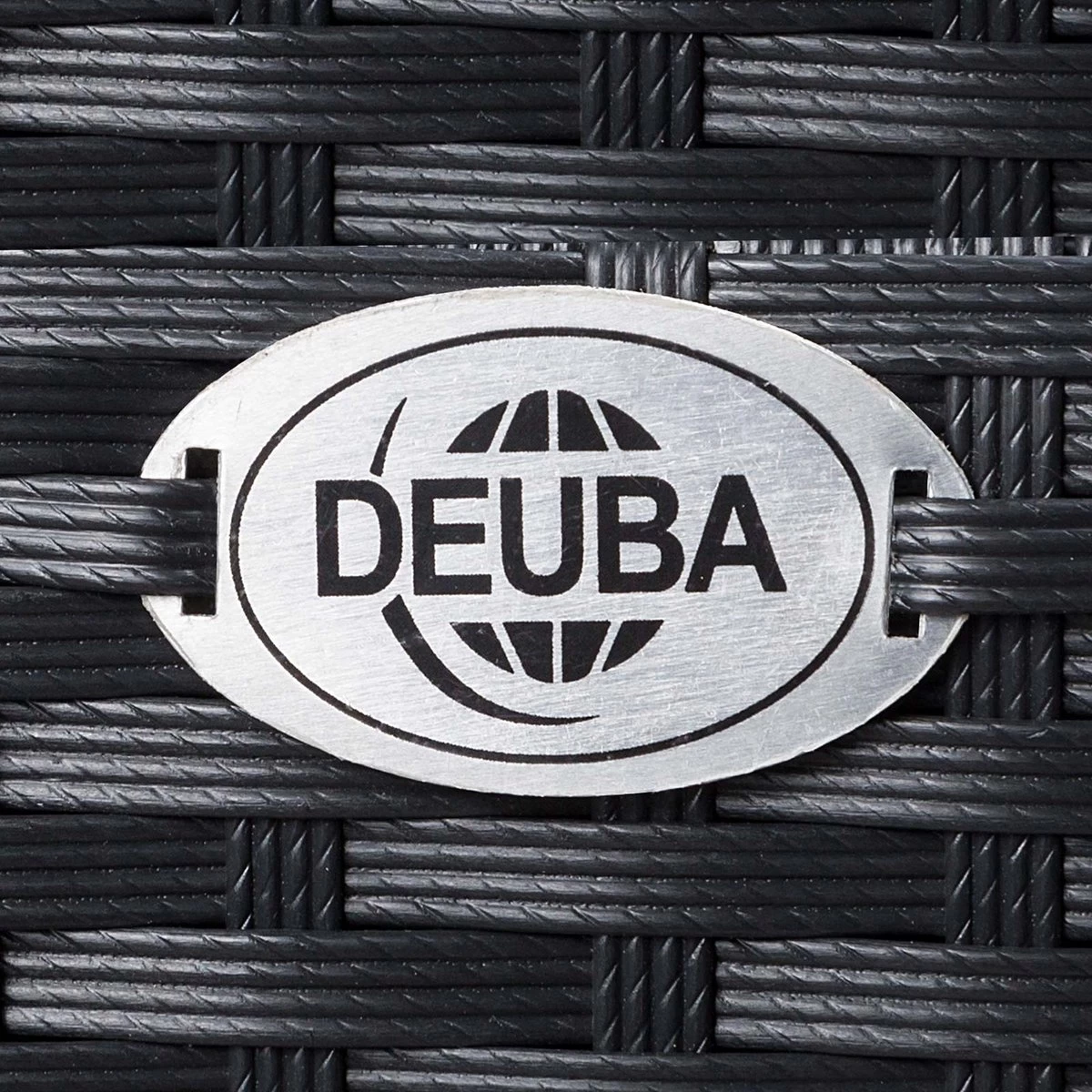 Casaria Tuinbank Polyrattan – 2 Zitter Incl. Tafel & Kussens – Zwart 16 Casaria Tuinbank Polyrattan – 2 Zitter Incl. Tafel & Kussens – Zwart - Afbeelding 14