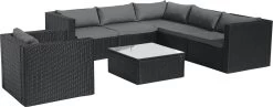Intimo Garden Levanzo Loungeset – Zwart - 5 Tot 6 Persoons -Tuinmeubel Verkoop 1200x471