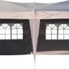 Partytent 3x6m Easy Up - 6 Zijwanden - Grijs -Tuinmeubel Verkoop 1200x480