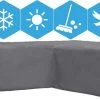 Weersbestendige Beschermhoes Voor Hoekbank | 250/90 X 250/90 X 70 Cm (L-vorm) - Tuinbank / L-Vorm -Waterdicht - Grijs -Tuinmeubel Verkoop 1200x496