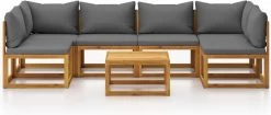 Decoways - 7-delige Loungeset Met Kussens Massief Acaciahout -Tuinmeubel Verkoop 1200x509 2