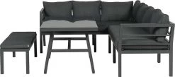 Blakes Lounge Diningset - 4 Delig - Donker Grijs -Tuinmeubel Verkoop 1200x528