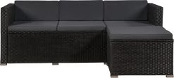 Polyrotan Loungeset Punta Cana L - Zwart 21 Polyrotan Loungeset Punta Cana L - Zwart -Tuinmeubel Verkoop 1200x545