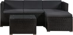 Polyrotan Loungeset Punta Cana L - Zwart 27 Polyrotan Loungeset Punta Cana L - Zwart -Tuinmeubel Verkoop 1200x589 1