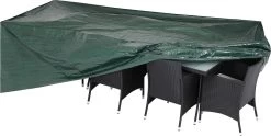 Kingsleeve Tuinmeubelhoes - Beschermhoes - Weerbestendig -308x138x89cm - Groen -Tuinmeubel Verkoop 1200x601 2