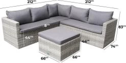 Fonteyn | Loungeset Connor | Melange -Tuinmeubel Verkoop 1200x602 3