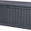 Keter Rockwood Opbergbox - 570L - 155x72,4x64,4cm - Grafiet 1 Keter Rockwood Opbergbox - 570L - 155x72,4x64,4cm - Grafiet -Tuinmeubel Verkoop 1200x623
