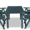 VidaXL 5-delige Tuinset Kunststof Groen -Tuinmeubel Verkoop 1200x625 1