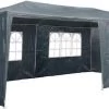MaxxGarden Partytent - Paviljoen - 3x6m - Incl. Zijwanden - Waterdicht - Antraciet -Tuinmeubel Verkoop 1200x641