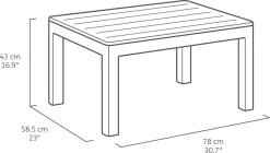 Keter Marie Hoek Loungeset Met Orlando Tafel - 6 Personen - Antraciet 21 Keter Marie Hoek Loungeset Met Orlando Tafel - 6 Personen - Antraciet -Tuinmeubel Verkoop 1200x678 1