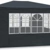 MaxxGarden Partytent - Paviljoen - 3x4m - Incl. Zijwanden - Waterdicht - Antraciet -Tuinmeubel Verkoop 1200x679 2