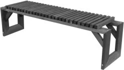 Tuinbank Design 2023 - 150CM - Grenen Hout - Zwart -Tuinmeubel Verkoop 1200x682