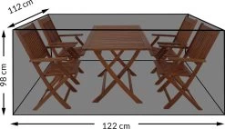 Kingsleeve Tuinmeubelhoes - Beschermhoes - Weerbestendig -308x138x89cm - Groen -Tuinmeubel Verkoop 1200x688 2