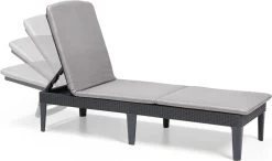 Allibert Jaipur Ligbed - 58x187,5x29 Cm - Grafiet -Tuinmeubel Verkoop 1200x707