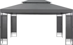 Paviljoen Lanciano Partytent 4x3x2,65 Cm Donkergrijs -Tuinmeubel Verkoop 1200x746 1