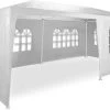 MaxxGarden Partytent - Paviljoen - 300 X 600 X 250 Cm - Met Zijwanden - Waterdicht Pro - 32mm Buizen – Wit -Tuinmeubel Verkoop 1200x771 2