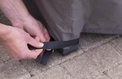 Weersbestendige Beschermhoes Tuinset (S) | 165 X 135 X 95 Cm | Premium | Waterproof | TÜV Rheinland Gecertificeerd | Hoes Voor Tuin | Waterdicht | Solution Dyed (verkleuring Onmogelijk) | Grijs / Antraciet -Tuinmeubel Verkoop 1200x773