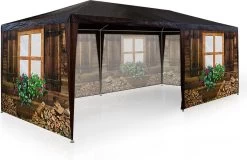Casaria Apres-Ski Hut Party Tent - 18m² - 3x6m Met 6 Zijpanelen -Tuinmeubel Verkoop 1200x778 3