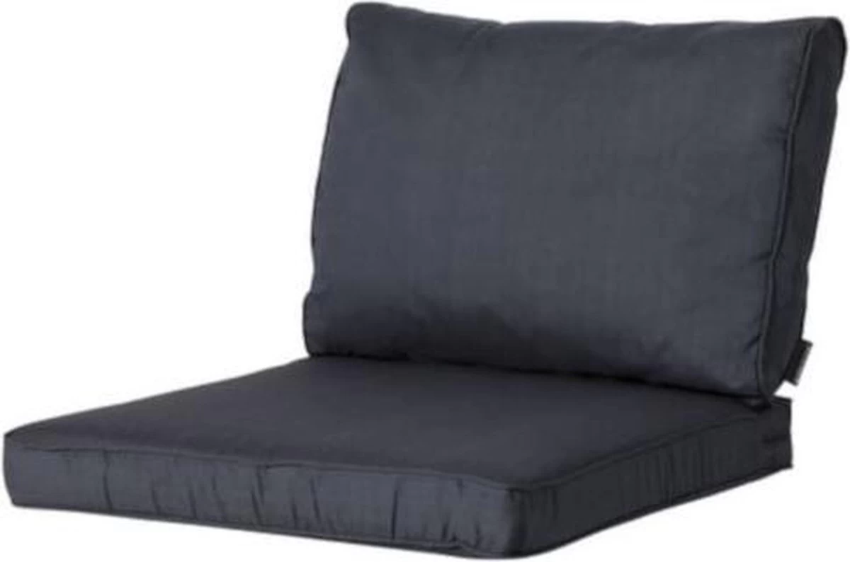 Madison Basic Black Los Zitkussen 60x60cm Voor Loungeset En Tuinbank 5 Madison Basic Black Los Zitkussen 60x60cm Voor Loungeset En Tuinbank - Afbeelding 3
