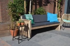 Sanderswoodworks Houten Tuinbank Vlieland - Incl. Kussens - Steigerhout 20 Sanderswoodworks Houten Tuinbank Vlieland - Incl. Kussens - Steigerhout -Tuinmeubel Verkoop 1200x794 7