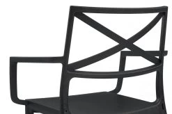 Keter Metalix Tuinstoelen - 4 Stuks - 53,3x60,2x81,3 Cm - Zwart -Tuinmeubel Verkoop 1200x796