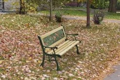 LIFA GARDEN Tuinbank Voor 2 Kinderen | Kinderbank Van Onbewerkt Hout En Ijzer | Nostalgische Tuinbank Met Jungle Afbeelding In De Rugleuning | Tuinbank Om Te Beitsen | 82 X 39 X 50 Cm -Tuinmeubel Verkoop 1200x799 17