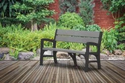 Keter Montero Tuinbank - 3-personen - 150x62,5x89cm – Grafiet -Tuinmeubel Verkoop 1200x799 21