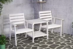 Tuinbank - Romeo Tete A Tete - Wit - 170cm -Tuinmeubel Verkoop 1200x799 23