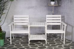 Tuinbank - Romeo Tete A Tete - Wit - 170cm -Tuinmeubel Verkoop 1200x799 24