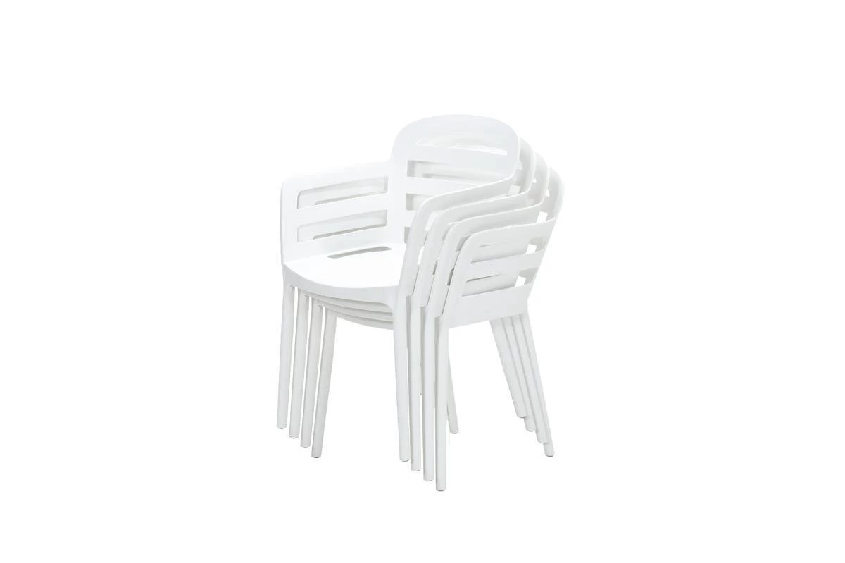 Garden Impressions Mira Tuinstoel - Wit 5 Garden Impressions Mira Tuinstoel - Wit - Afbeelding 3