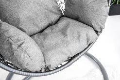 Hangstoel - Ei Stoel - Met Grijze Standaard & Kussens - Tot 125kg -Tuinmeubel Verkoop 1200x800 11