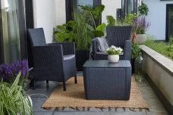 Allibert Iowa Tuinstoel - 60x62x89cm – Grafiet -Tuinmeubel Verkoop 1200x800 2