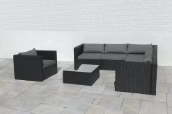Intimo Garden Levanzo Loungeset – Zwart - 5 Tot 6 Persoons -Tuinmeubel Verkoop 1200x800 309