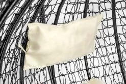 Hangstoel - Ei Stoel - Met Frame - Zwart Beige - Tot 125 Kg -Tuinmeubel Verkoop 1200x800 32