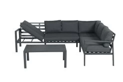 Garden Impressions Lexinton Loungeset - Verstelbaar - Aluminium - Zwart -Tuinmeubel Verkoop 1200x800 341