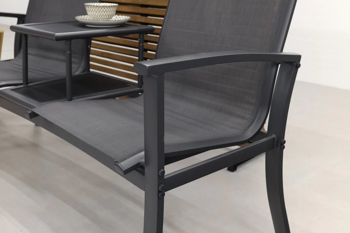 Tete-a-Tete Aluminium Tuinbank Felix 10 Tete-a-Tete Aluminium Tuinbank Felix - Afbeelding 8