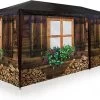 Casaria Apres-Ski Hut Party Tent - 18m² - 3x6m Met 6 Zijpanelen 1 Casaria Apres-Ski Hut Party Tent - 18m² - 3x6m Met 6 Zijpanelen -Tuinmeubel Verkoop 1200x801 8