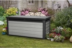 Keter Denali Opbergbox - 570L - 151,7x72,5x70cm - Grijs -Tuinmeubel Verkoop 1200x808 3