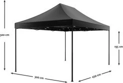 Easy Up 3x4,5m Zwart Luxe Partytent Opvouwbaar -Tuinmeubel Verkoop 1200x813 2