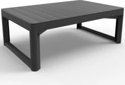 Allibert Lyon Tuintafel - 116x71,5x66/40 Cm - Grafiet -Tuinmeubel Verkoop 1200x820 5