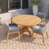 Tuindeco - Ronde Tuintafel - Massief Teak Hout - 150 Cm - Voor Buiten! -Tuinmeubel Verkoop 1200x831 1