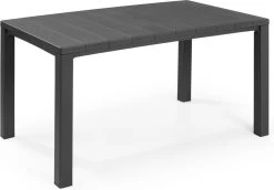 Alice's Garden Tuinset Julie/Elisa - 147x90x74cm - 6 Stoelen - Kunsthars - Grafietkleur -Tuinmeubel Verkoop 1200x836 2