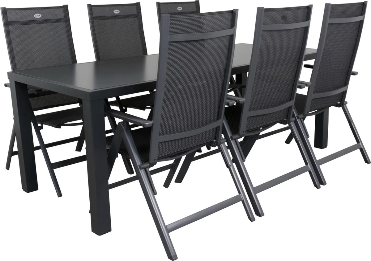 Hartman Napoli/Alma 210 Cm. Tuinset - 7-delig Verstelbaar 3 Hartman Napoli/Alma 210 Cm. Tuinset - 7-delig Verstelbaar