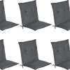 Beautissu Set Van 6x Tuinkussens Lage Rug Loft NL 100 X 50 X 6 Cm - Kussen Antraciet - Zitkussen Sierkussen Tuinstoel -Tuinmeubel Verkoop 1200x847 3