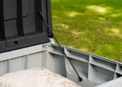 Keter Novel Opbergbox - 340L - 124x55x62.5cm - Grijs -Tuinmeubel Verkoop 1200x855 3