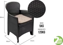 Pro Garden - Tuinset 5-delig Met Kussens -Tuinmeubel Verkoop 1200x858 3