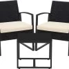 Songmics Tuinmeubelset, 3-delige Set, Van Polyrotan, Voor Outdoor, Terras, Balkon, Tuin, Eenvoudige Montage, Bijzettafel En 2 Stoelen, Zwart-beige 1 Songmics Tuinmeubelset, 3-delige Set, Van Polyrotan, Voor Outdoor, Terras, Balkon, Tuin, Eenvoudige Montage, Bijzettafel En 2 Stoelen, Zwart-beige -Tuinmeubel Verkoop 1200x860