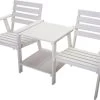Tuinbank - Romeo Tete A Tete - Wit - 170cm -Tuinmeubel Verkoop 1200x867 1